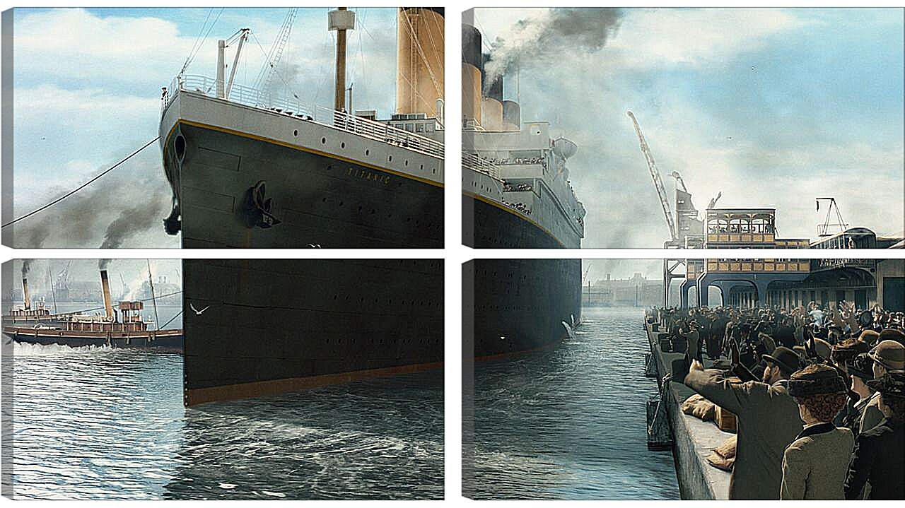 Модульная картина - Титаник