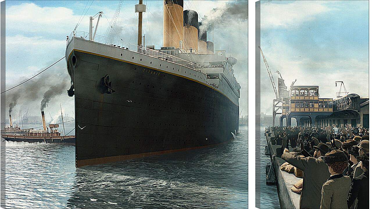 Модульная картина - Титаник
