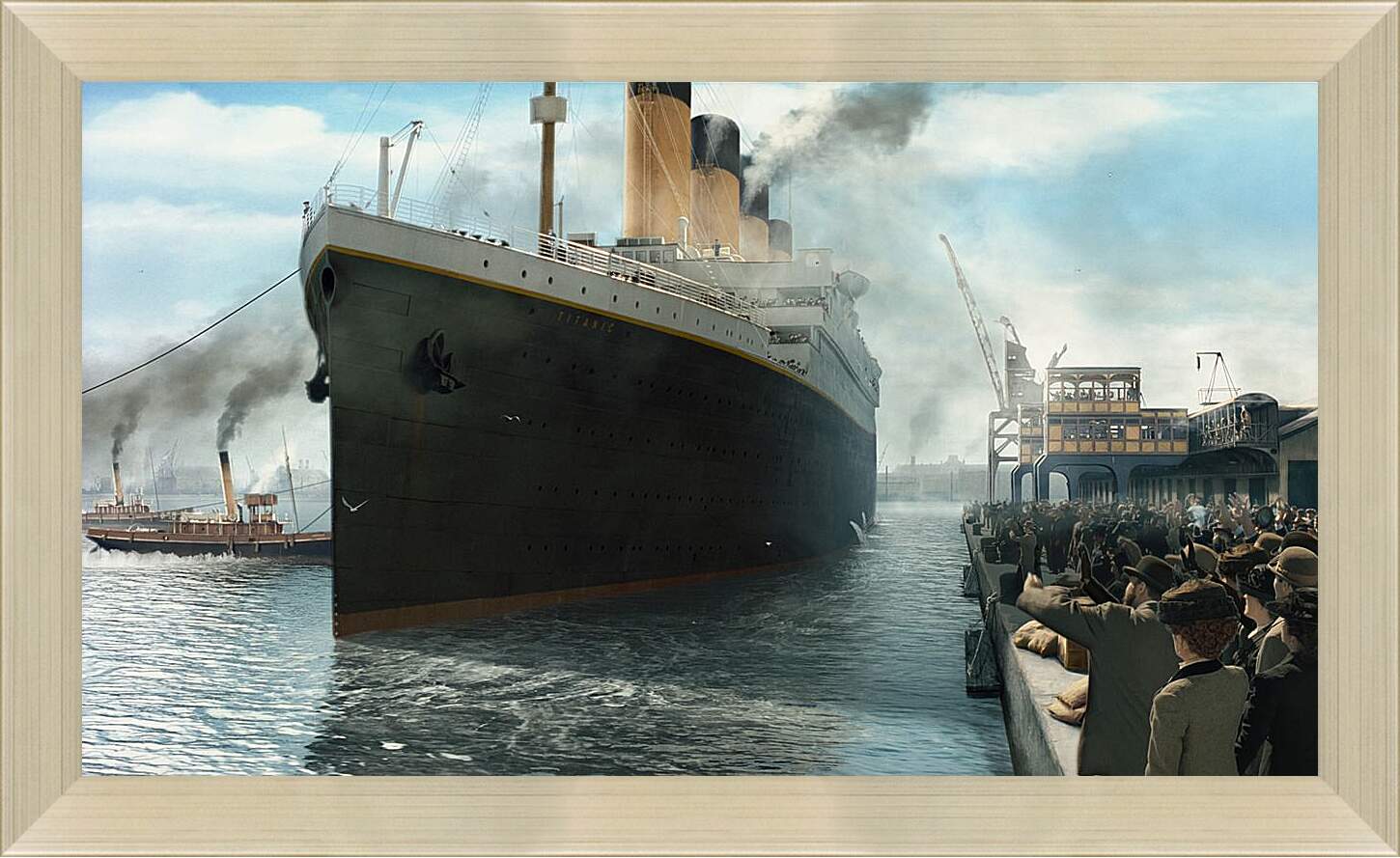 Картина в раме - Титаник