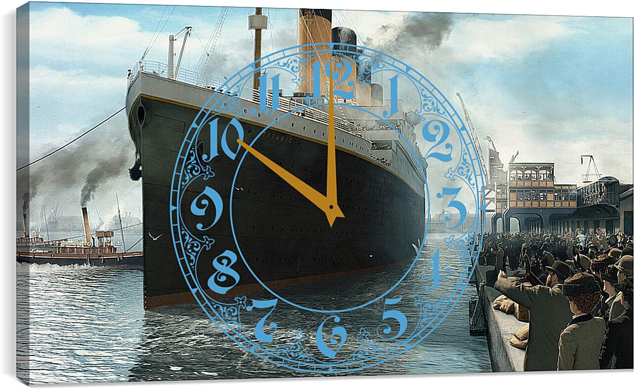 Часы картина - Титаник