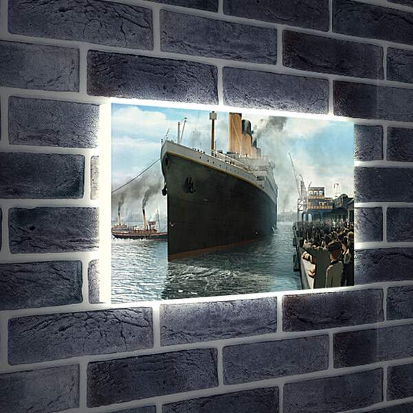Лайтбокс световая панель - Титаник