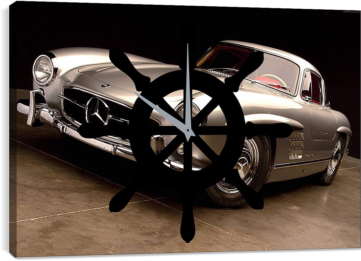 Часы картина - Mercedes Benz 300sl