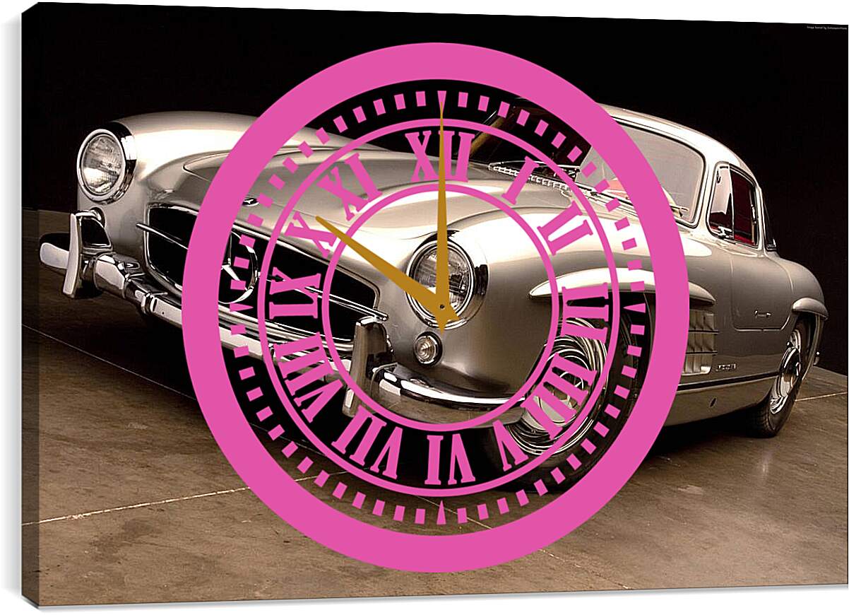 Часы картина - Mercedes Benz 300sl