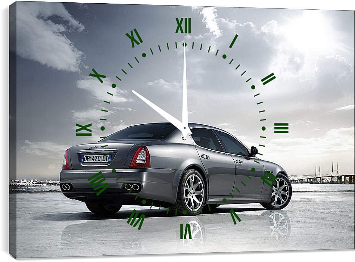 Часы картина - Maserati Quattroporte