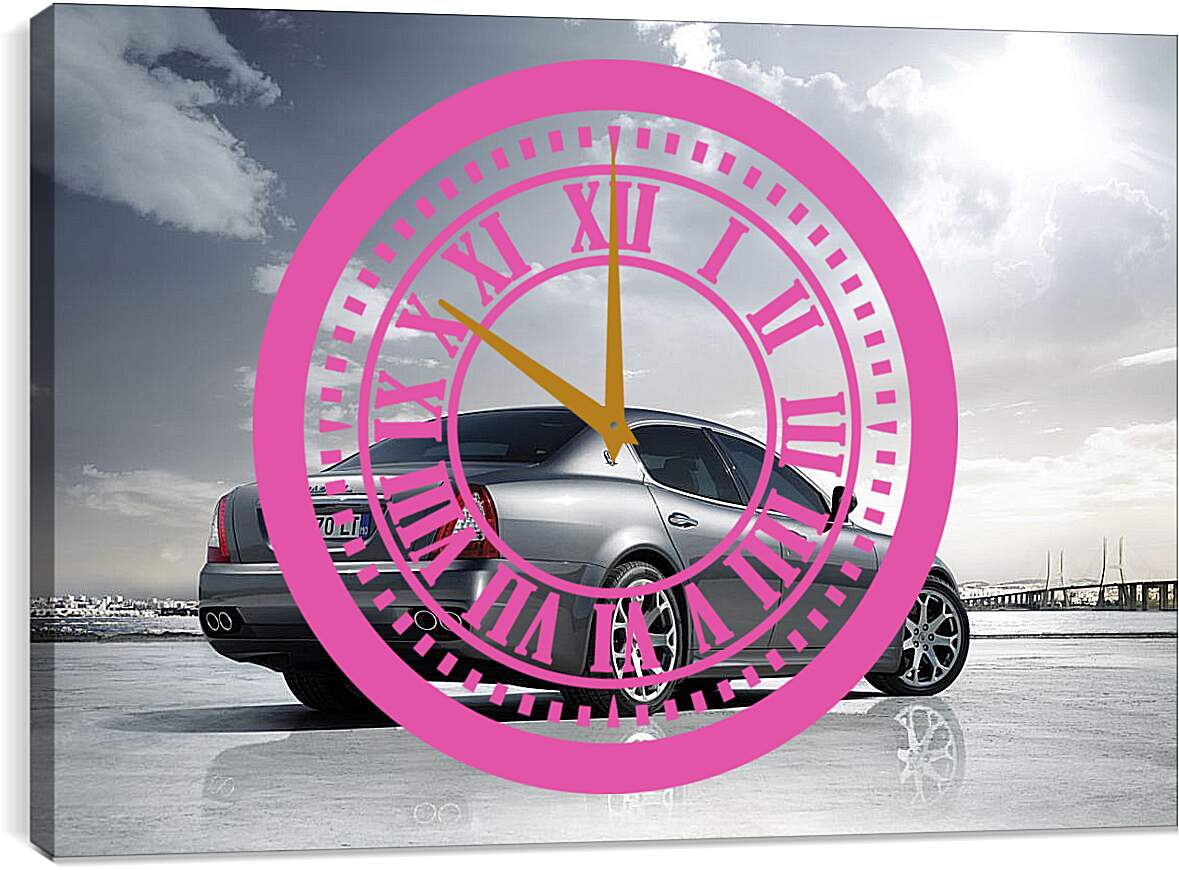 Часы картина - Maserati Quattroporte