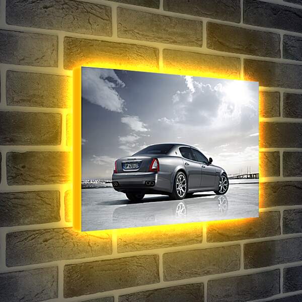 Лайтбокс световая панель - Maserati Quattroporte