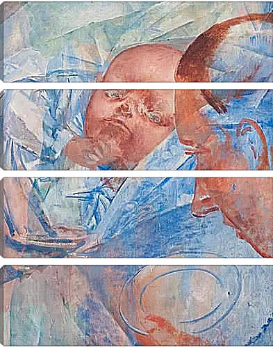 Модульная картина - Mother and child. Петров-Водкин
