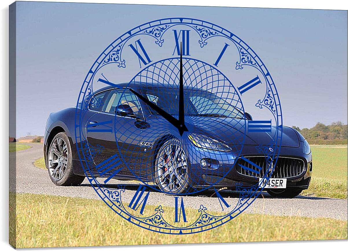 Часы картина - Maserati