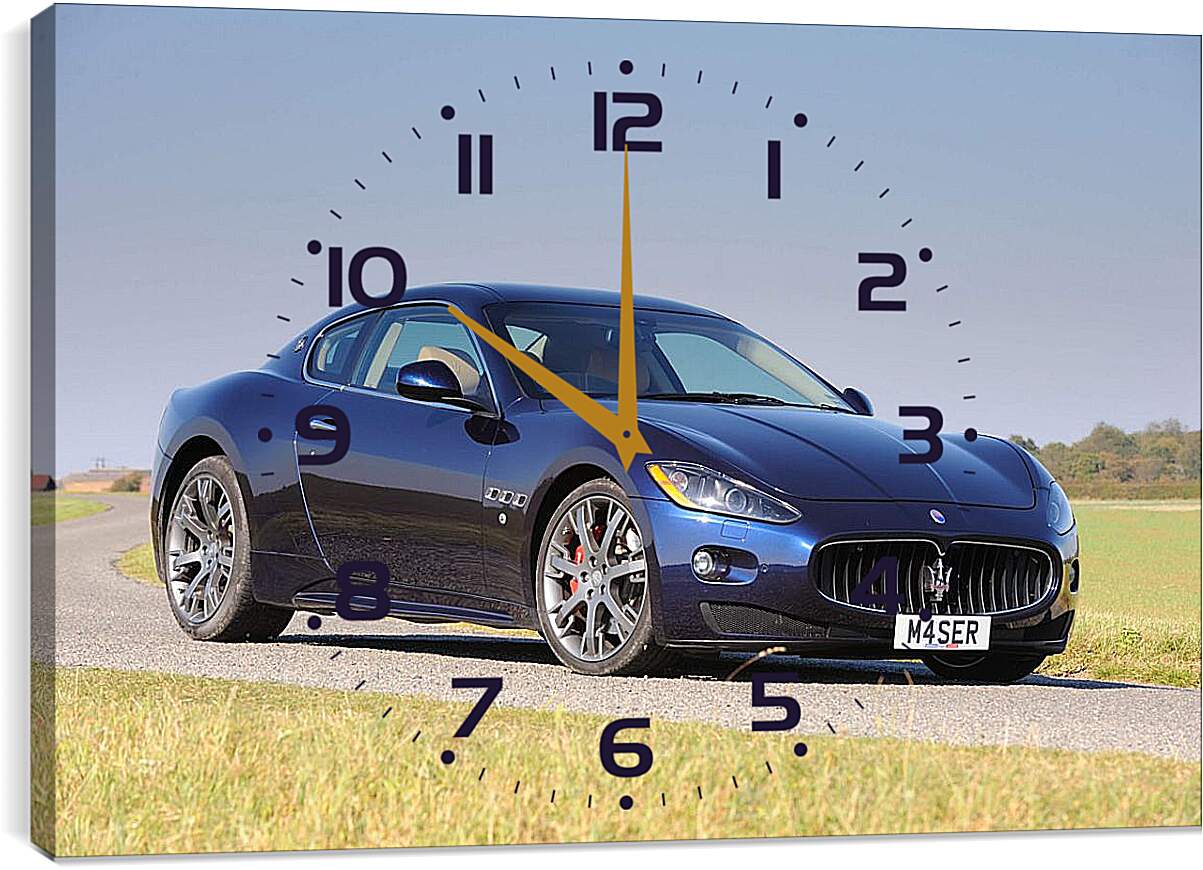 Часы картина - Maserati