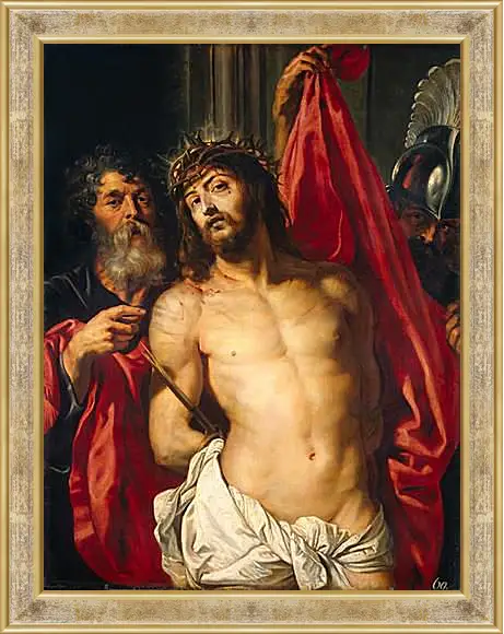 Картина в раме - Ecce Homo. Питер Пауль Рубенс