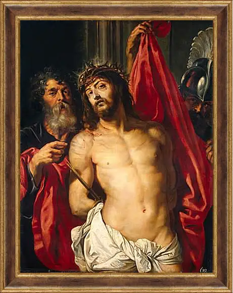 Картина в раме - Ecce Homo. Питер Пауль Рубенс