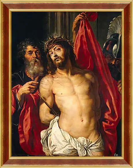 Картина в раме - Ecce Homo. Питер Пауль Рубенс