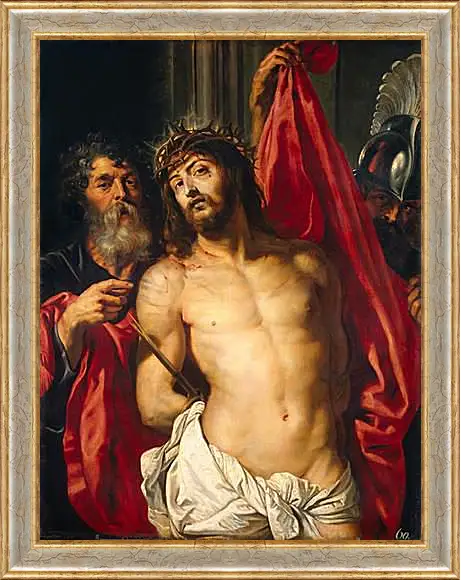 Картина в раме - Ecce Homo. Питер Пауль Рубенс