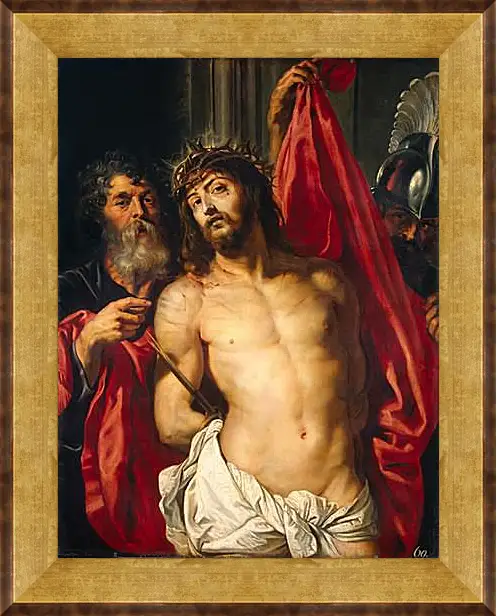 Картина в раме - Ecce Homo. Питер Пауль Рубенс