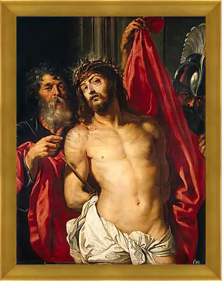 Картина в раме - Ecce Homo. Питер Пауль Рубенс