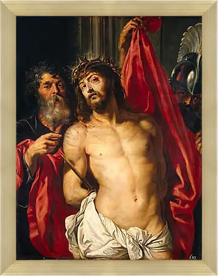 Картина в раме - Ecce Homo. Питер Пауль Рубенс