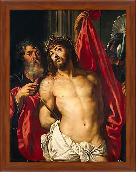 Картина в раме - Ecce Homo. Питер Пауль Рубенс