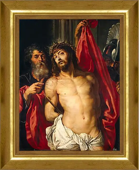 Картина в раме - Ecce Homo. Питер Пауль Рубенс