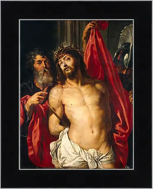 Картина в раме - Ecce Homo. Питер Пауль Рубенс