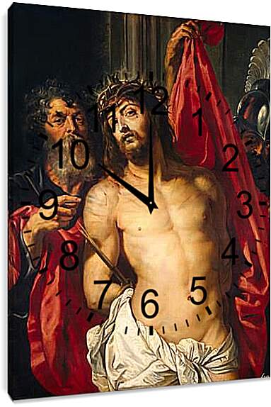 Часы картина - Ecce Homo. Питер Пауль Рубенс