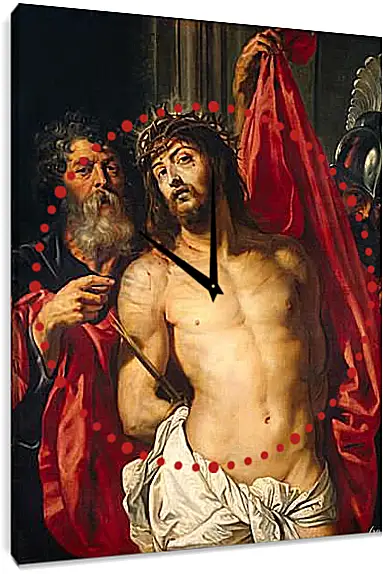 Часы картина - Ecce Homo. Питер Пауль Рубенс