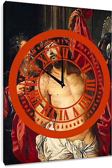 Часы картина - Ecce Homo. Питер Пауль Рубенс