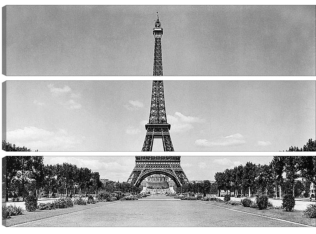 Модульная картина - Парк Парижа