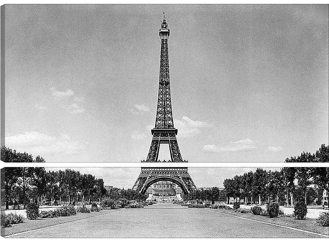 Модульная картина - Парк Парижа