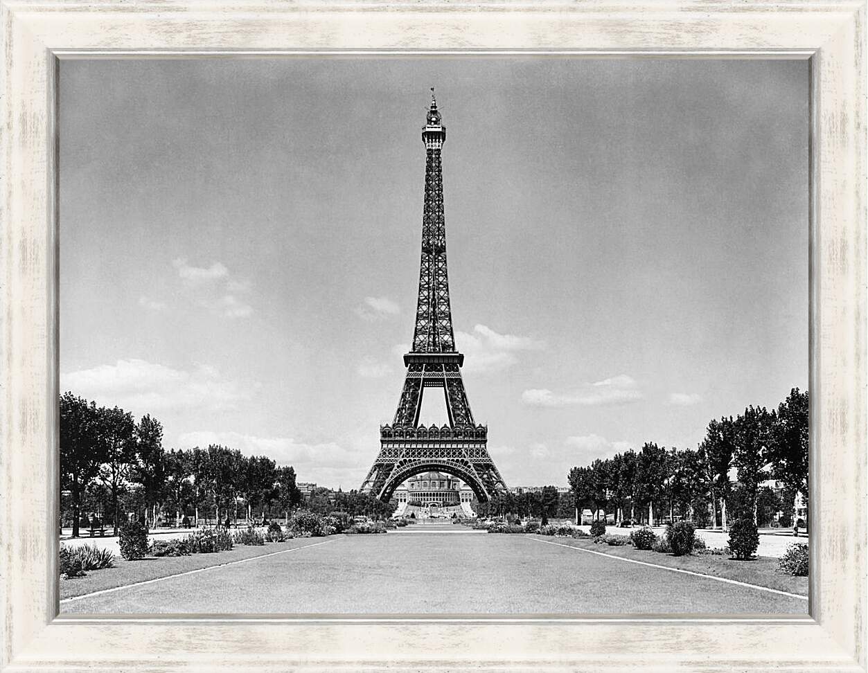 Картина в раме - Парк Парижа