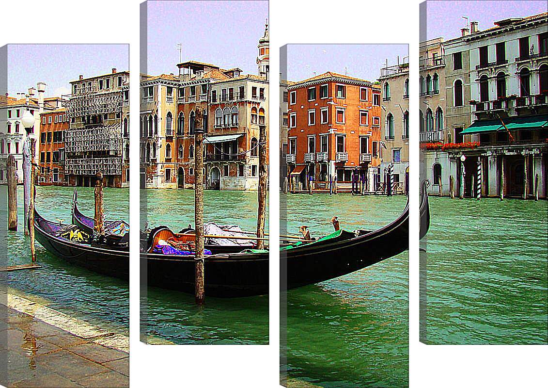 Модульная картина - Канал Венеции