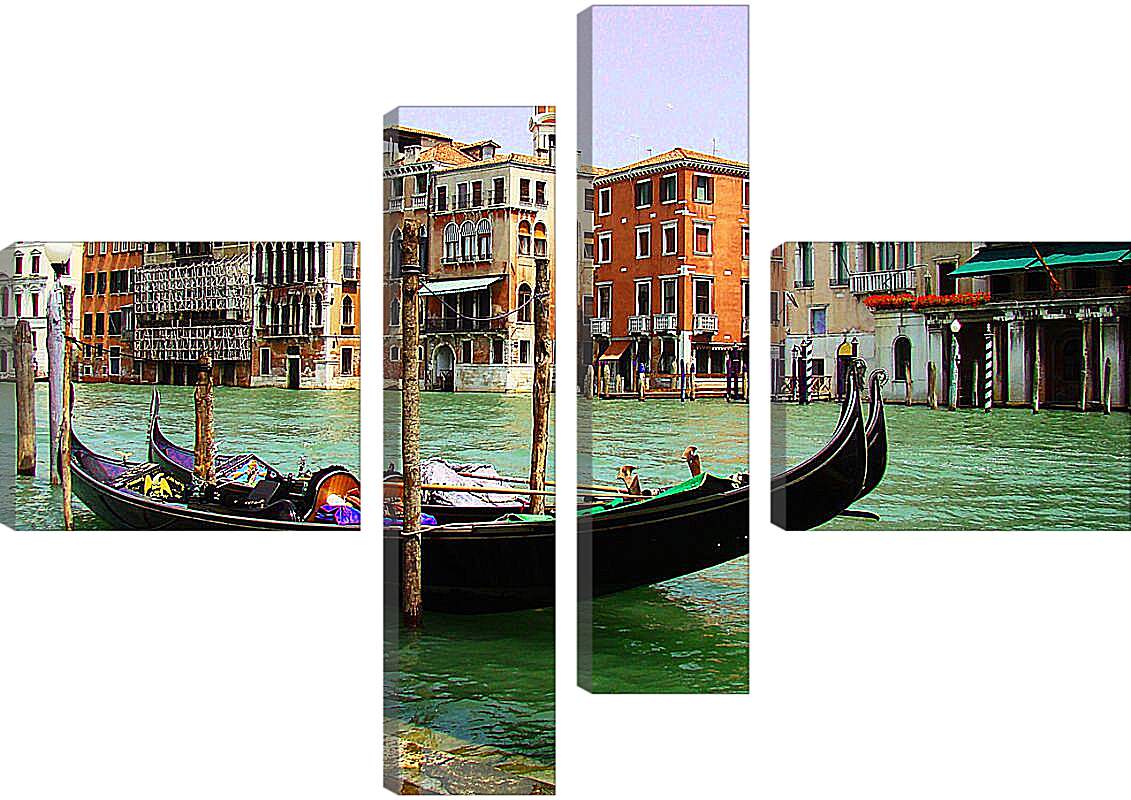 Модульная картина - Канал Венеции