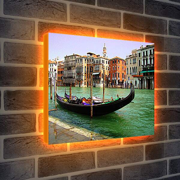Лайтбокс световая панель - Канал Венеции