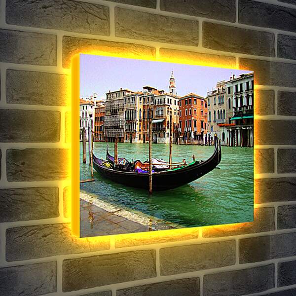 Лайтбокс световая панель - Канал Венеции