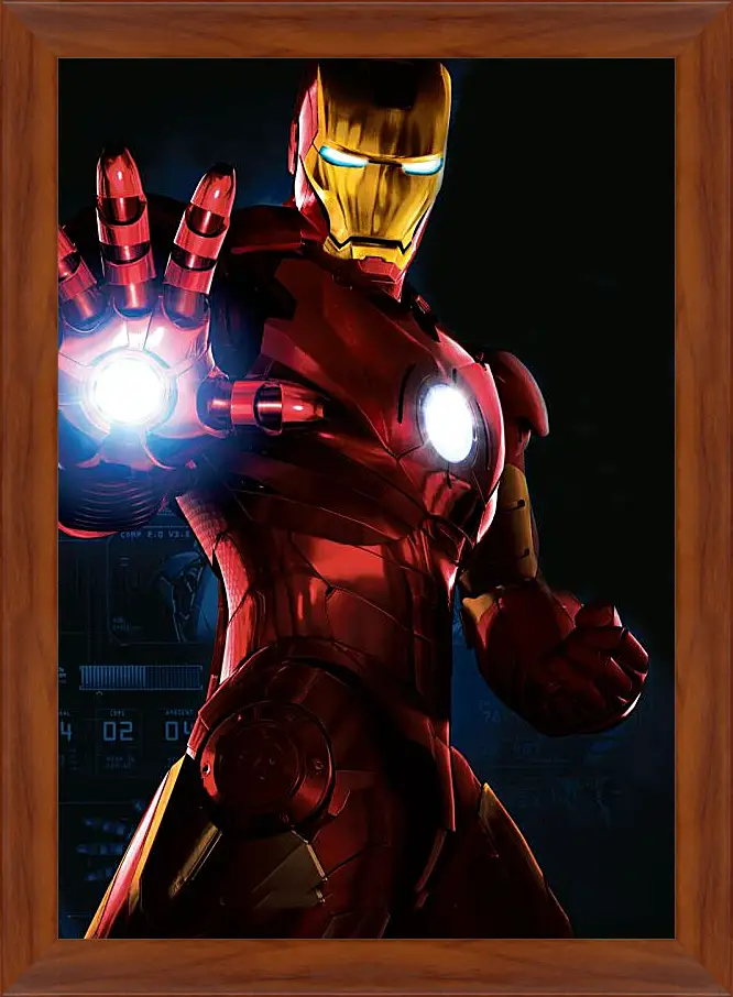 Картина в раме - Железный человек. Iron Man