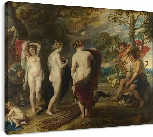 Постер и плакат - The Judgement of Paris. Питер Пауль Рубенс