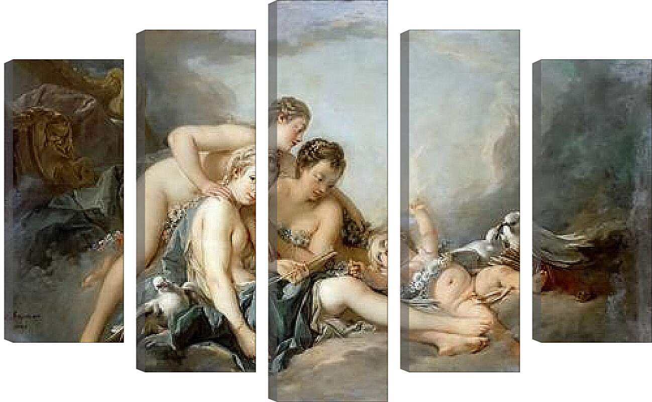 Модульная картина - Венера обезоруживает Купидона. Франсуа Буше
