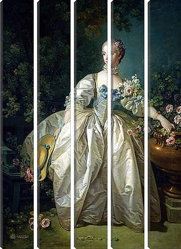 Модульная картина - Madame Bergeret. Франсуа Буше