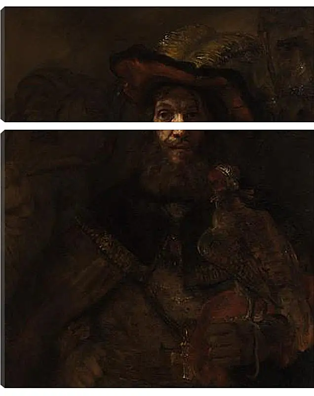 Модульная картина - Portrait of Aechje Claesdr. Рембрандт