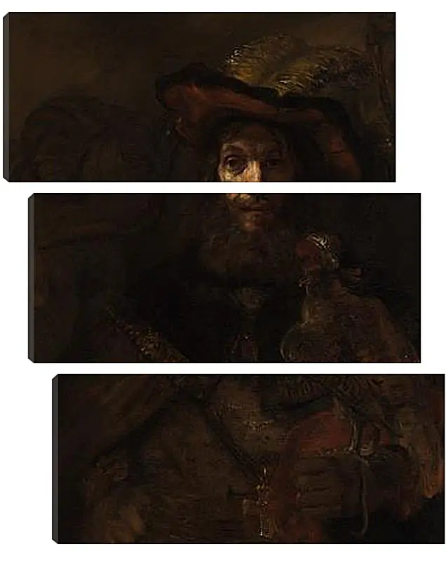 Модульная картина - Portrait of Aechje Claesdr. Рембрандт