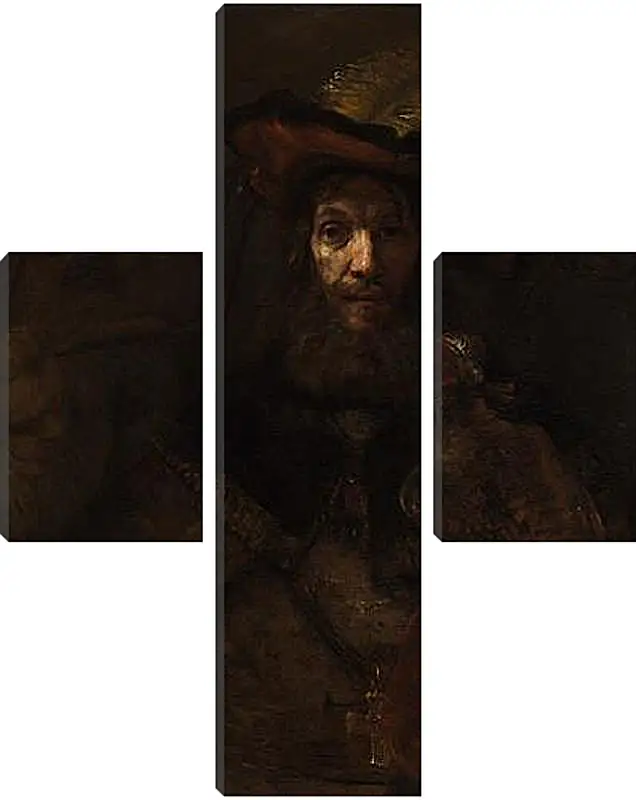 Модульная картина - Portrait of Aechje Claesdr. Рембрандт