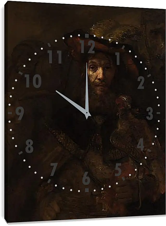 Часы картина - Portrait of Aechje Claesdr. Рембрандт