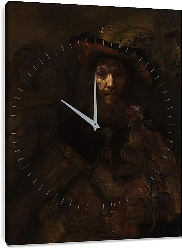 Часы картина - Portrait of Aechje Claesdr. Рембрандт