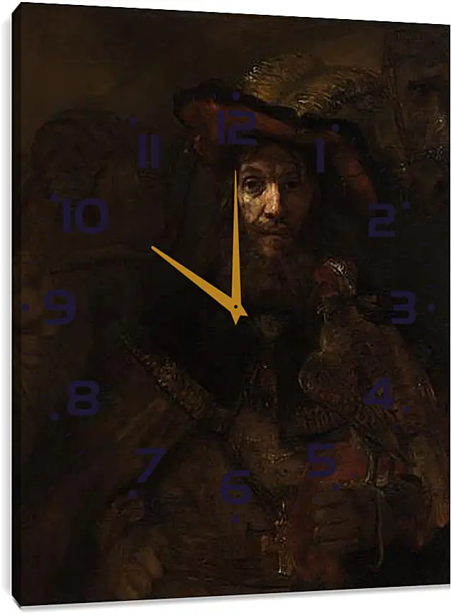 Часы картина - Portrait of Aechje Claesdr. Рембрандт