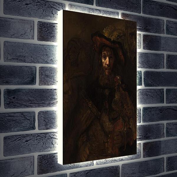Лайтбокс световая панель - Portrait_of_Aechje_Claesdr. Рембрандт