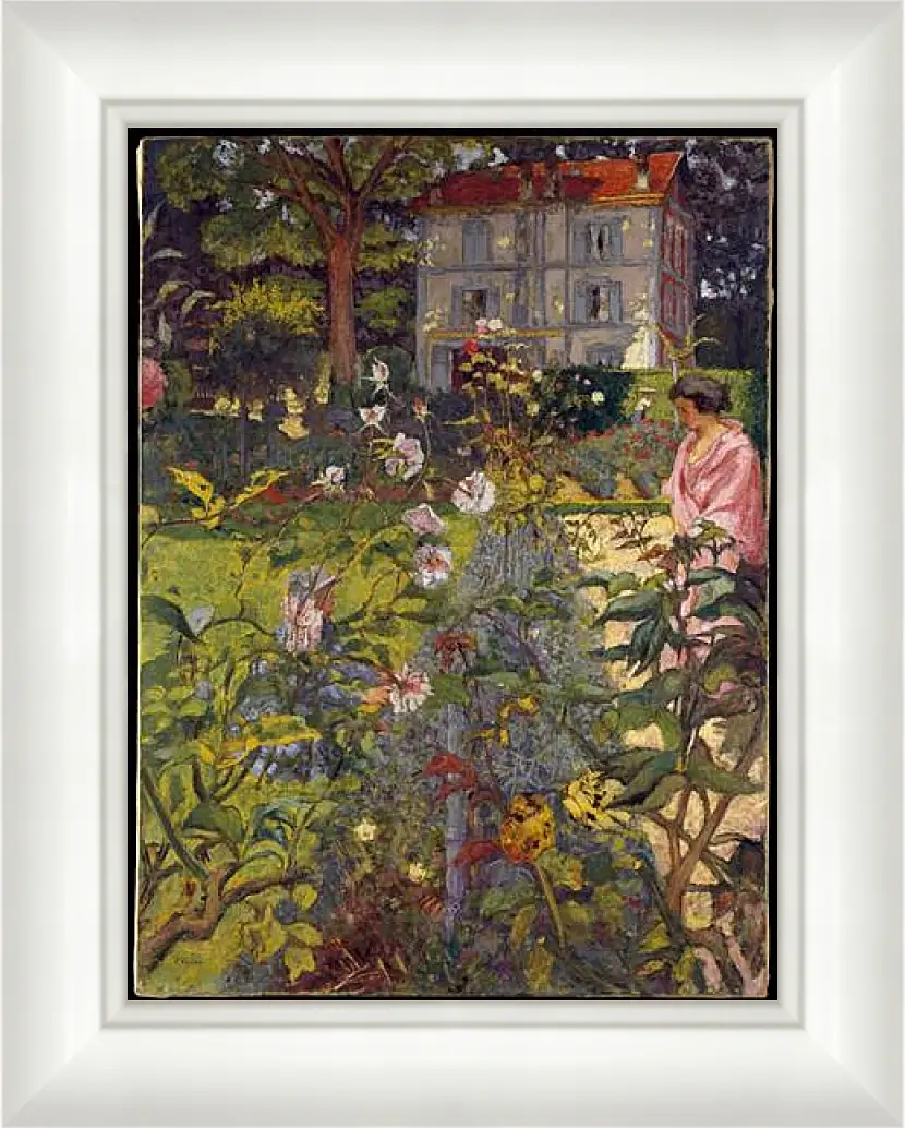 Картина в раме - Garden at Vaucresson. Эдуар Вюйар