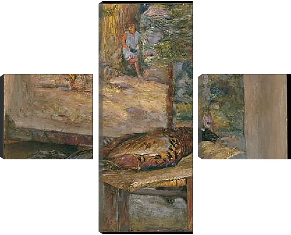 Модульная картина - Interior with Paintings and a Pheasant. Эдуар Вюйар