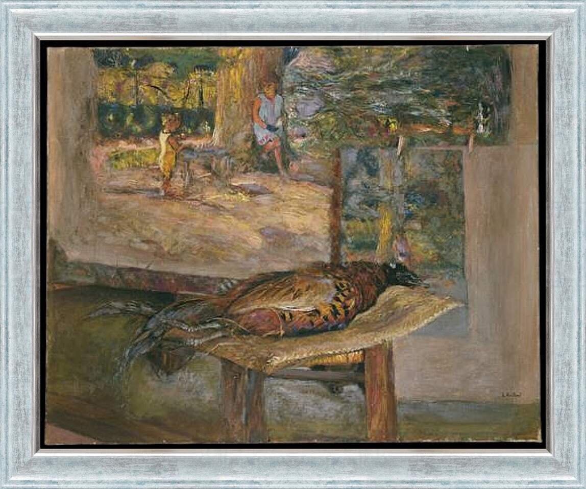 Картина в раме - Interior with Paintings and a Pheasant. Эдуар Вюйар