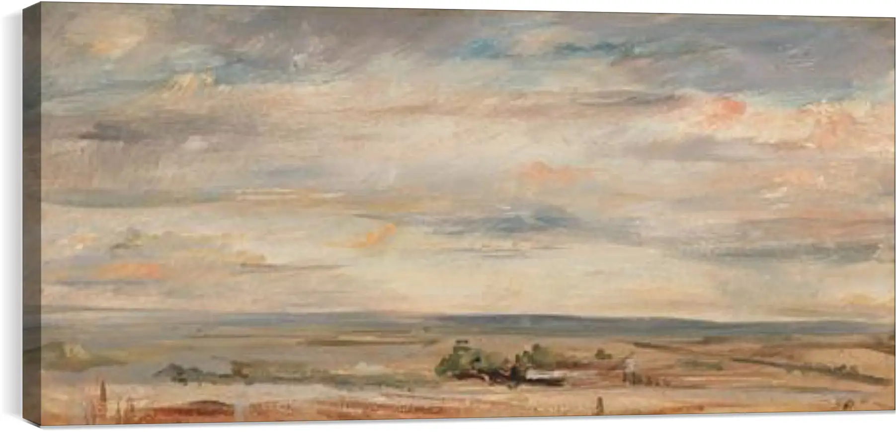 Постер и плакат - Cloud Study, Early Morning, Looking East from Hampstead. Джон Констебл