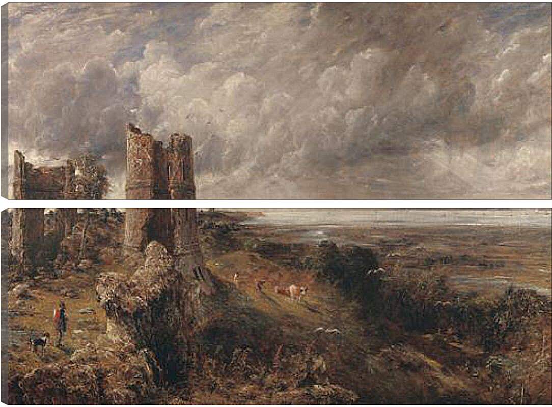Модульная картина - Hadleigh Castle, The Mouth of the Thames  Morning after a Stormy Night. Джон Констебл
