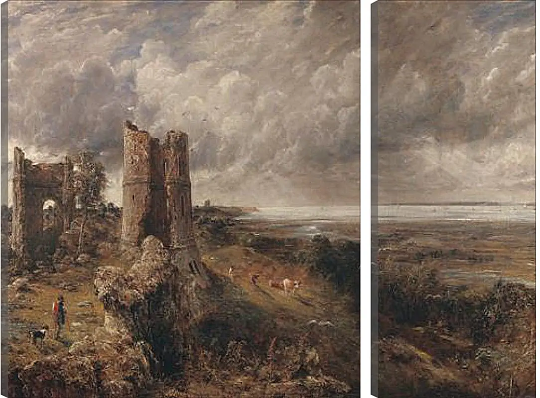 Модульная картина - Hadleigh Castle, The Mouth of the Thames  Morning after a Stormy Night. Джон Констебл